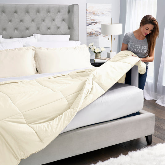 Covermade® Comforter | Easy Bedmaking & Beautiful, Soft Materials